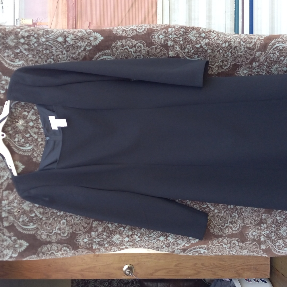 Blk. 100%poly Liz Claiborne dress sz.12